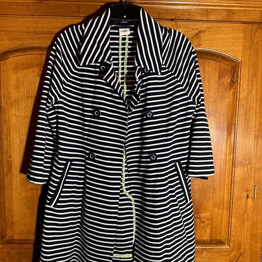 Cabi striped jacket